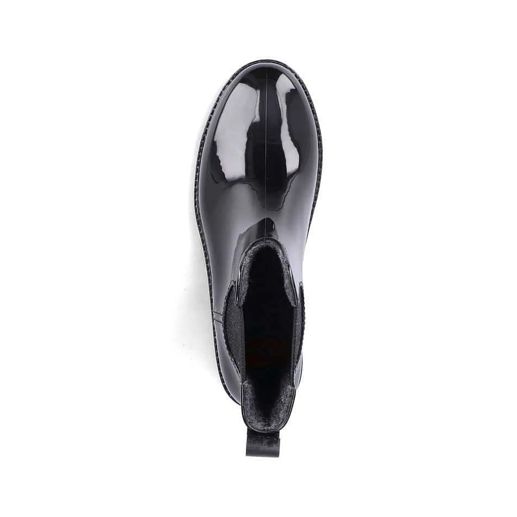 Rieker Women'S Chelsea Boots Glossy Black