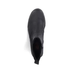 Rieker Women'S Chelsea Boots Jet Black