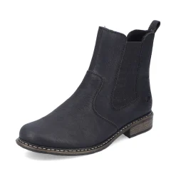 Rieker Women'S Chelsea Boots Jet Black