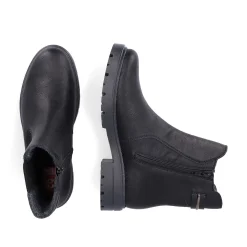 Rieker Women'S Chelsea Boots Night Black