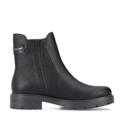 Rieker Women'S Chelsea Boots Night Black