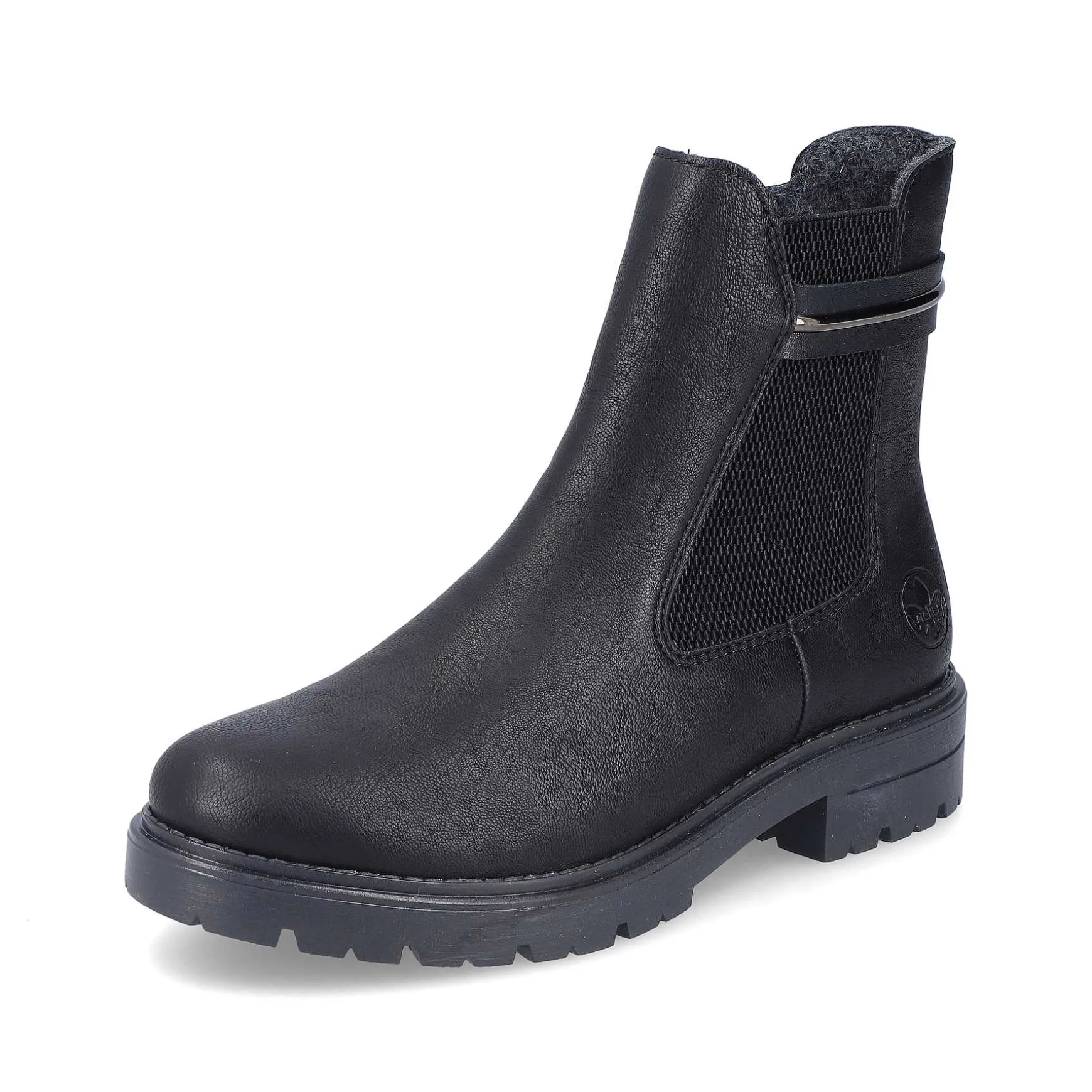 Rieker Women'S Chelsea Boots Night Black