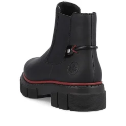 Rieker Women'S Chelsea Boots Jet Black