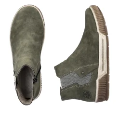 Rieker Women'S Chelsea Boots Khaki
