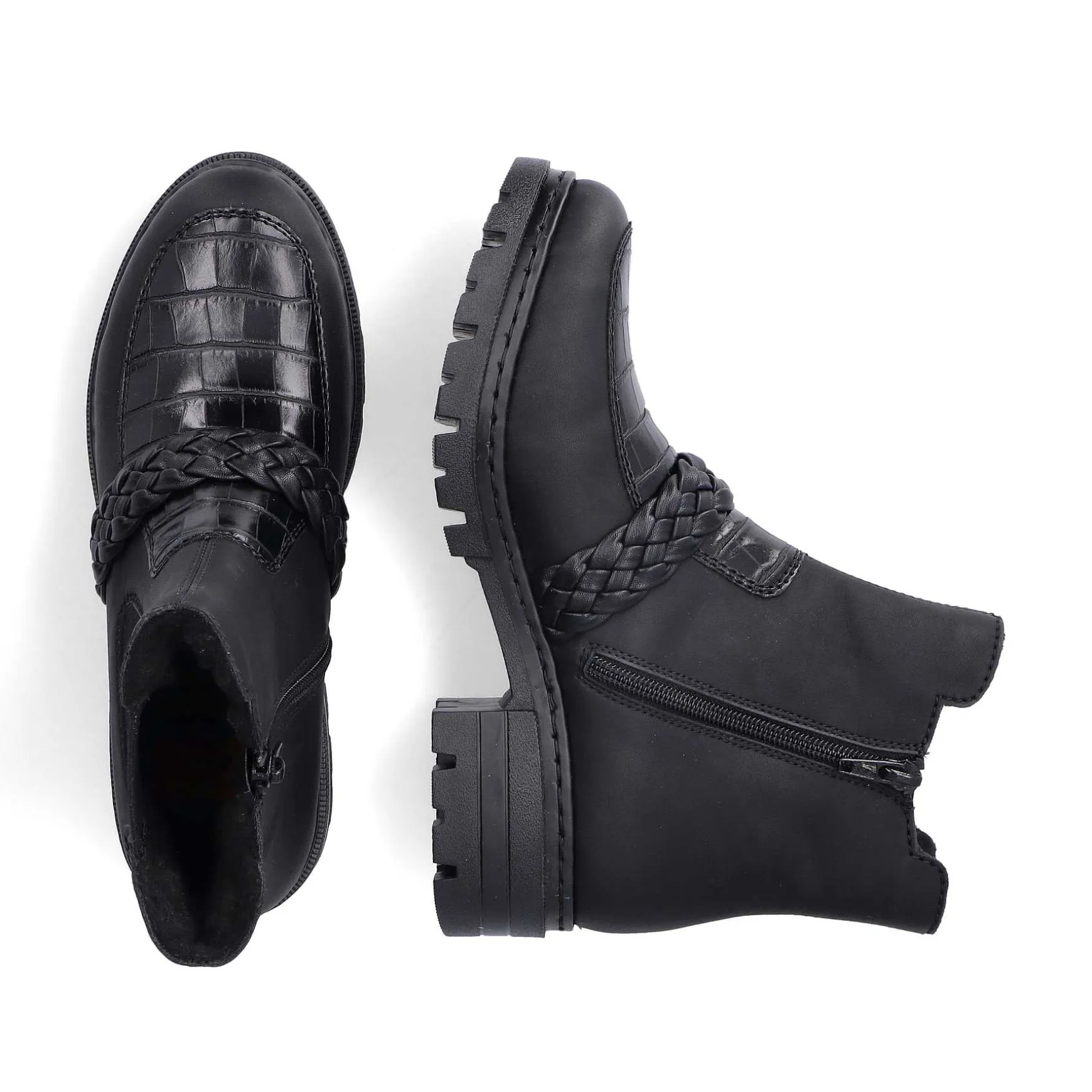 Rieker Women'S Chelsea Boots Night Black