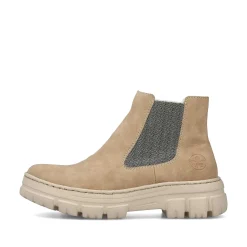 Rieker Women'S Chelsea Boots Champagne