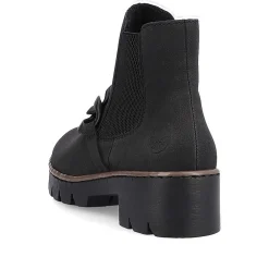 Rieker Women'S Chelsea Boots Jet Black