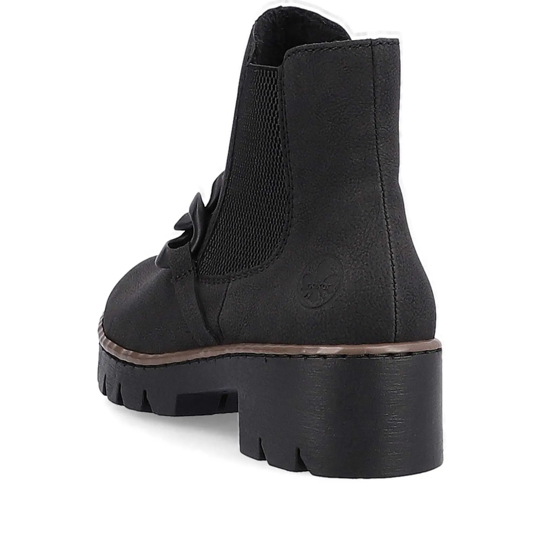 Rieker Women'S Chelsea Boots Jet Black