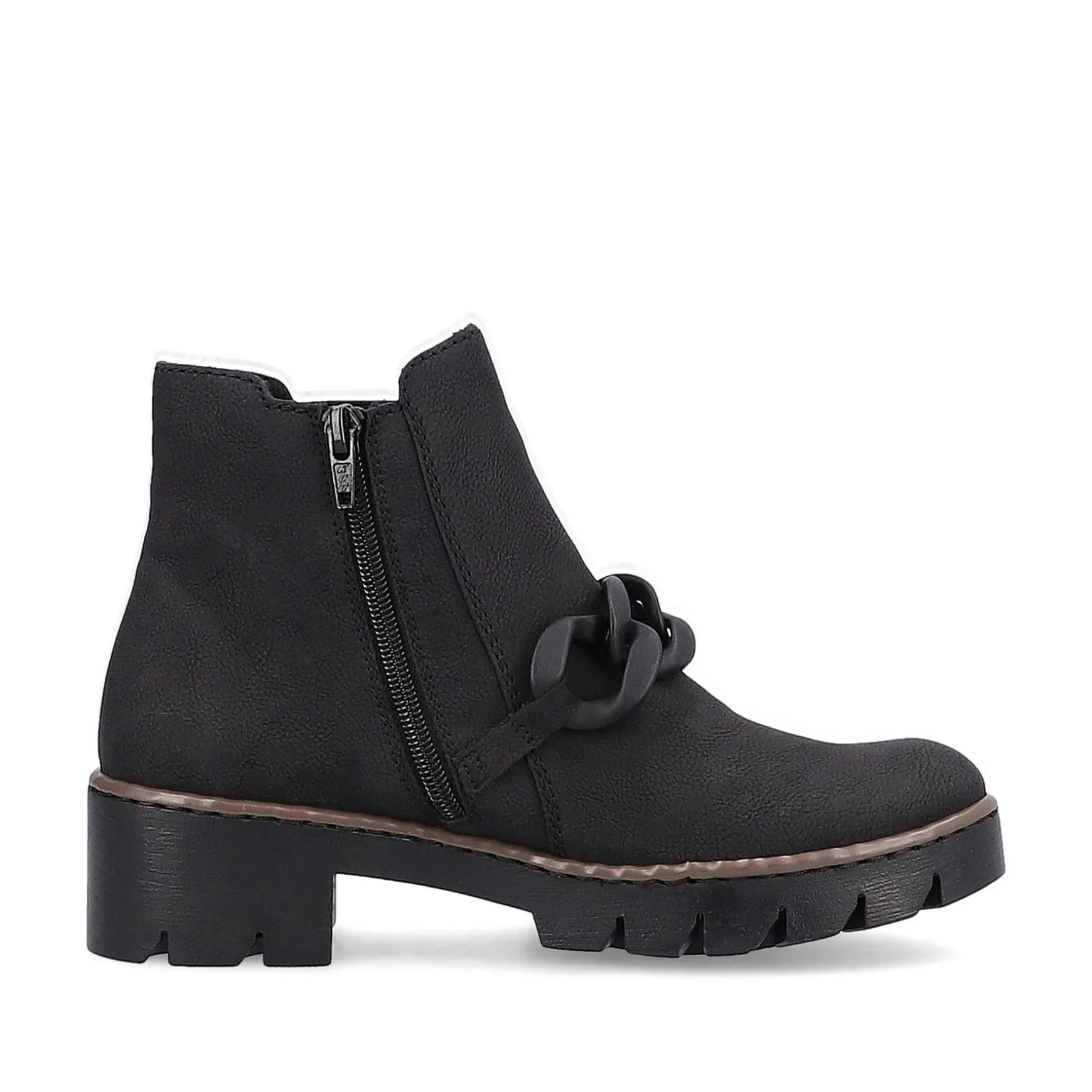 Rieker Women'S Chelsea Boots Jet Black