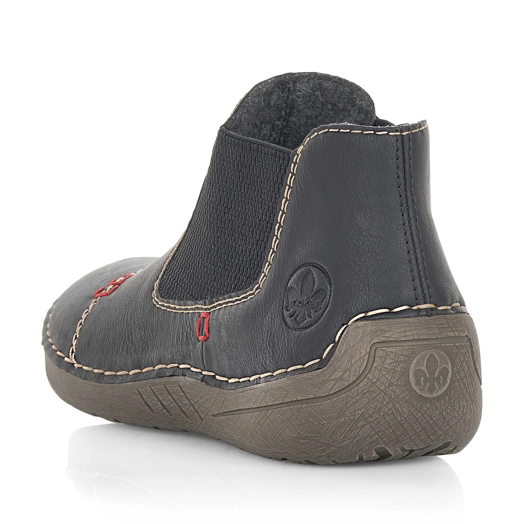 Rieker Women'S Chelsea Boots Jet Black