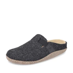 Rieker Women'S Clogs Asphalt Black