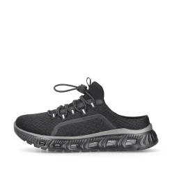 Rieker Women'S Clogs Asphalt Black