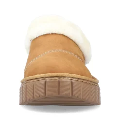 Rieker Women'S Clogs Caramel Brown