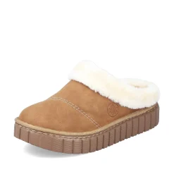 Rieker Women'S Clogs Caramel Brown