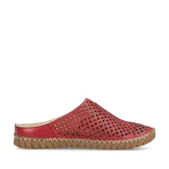 Rieker Women'S Clogs Dark Red