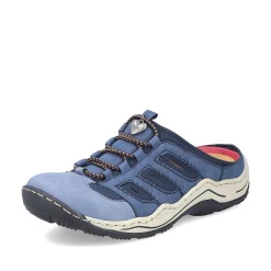 Rieker Women'S Clogs Light Blue