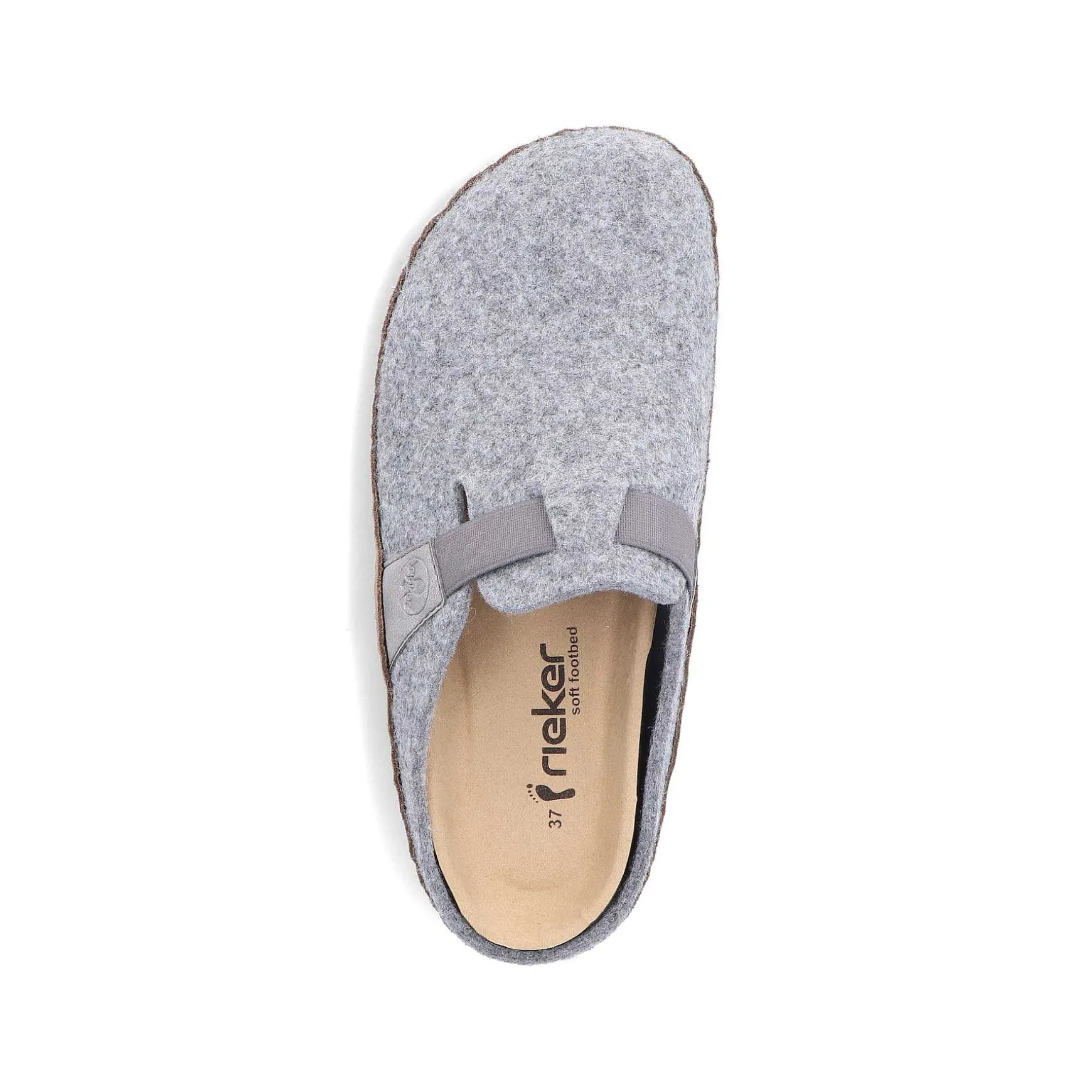 Rieker Women'S Clogs Light Grey
