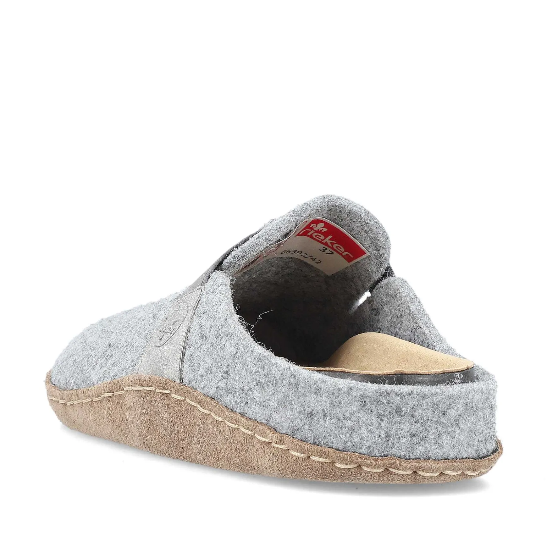 Rieker Women'S Clogs Light Grey
