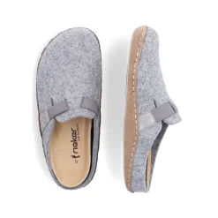 Rieker Women'S Clogs Light Grey