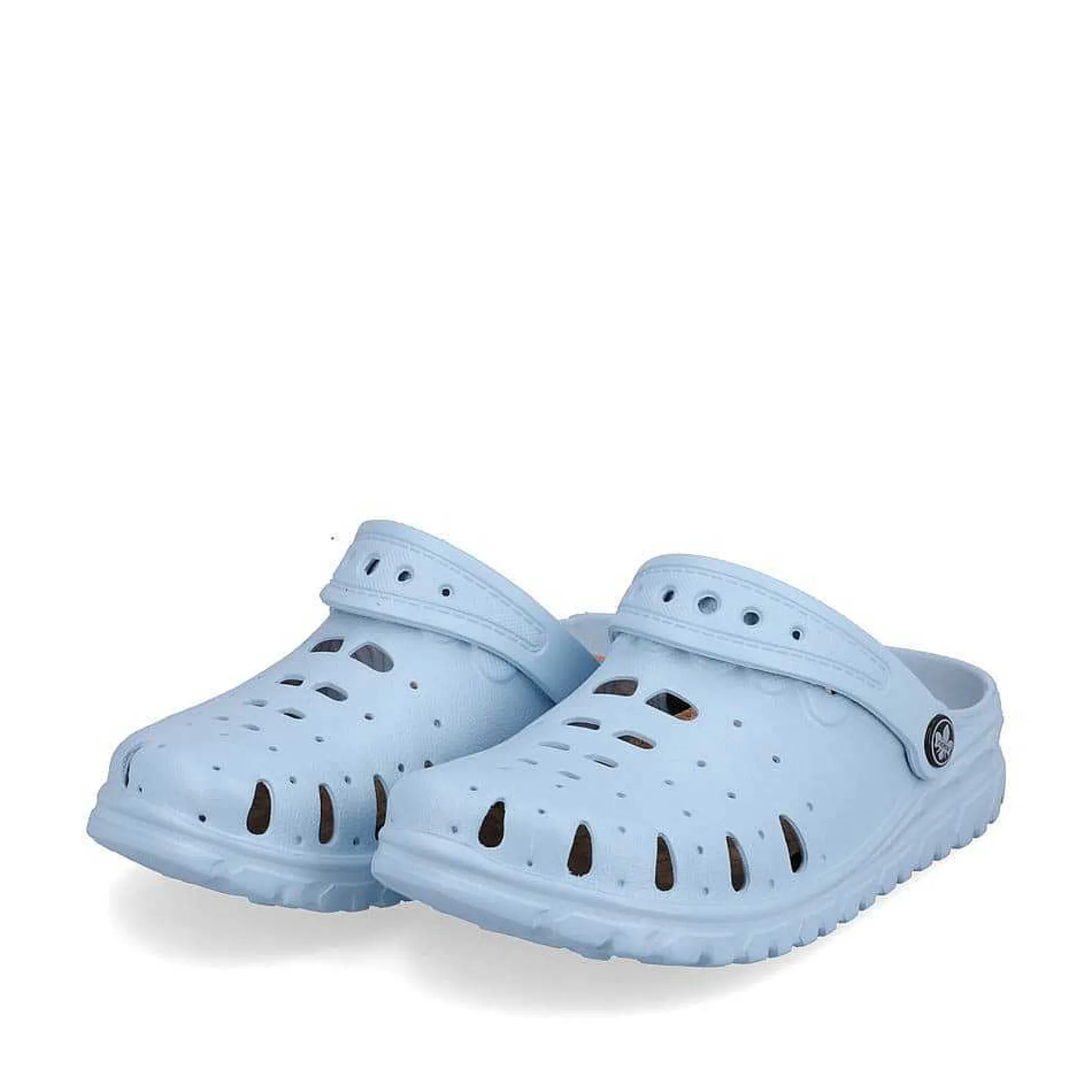 Rieker Women'S Clogs Sky Blue