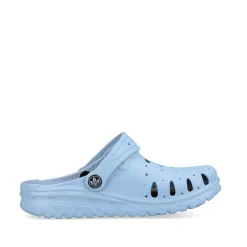 Rieker Women'S Clogs Sky Blue