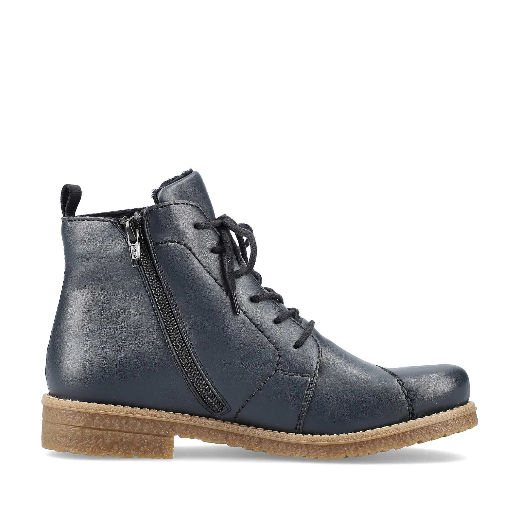 Rieker Women'S Corded Boots Navy Blue