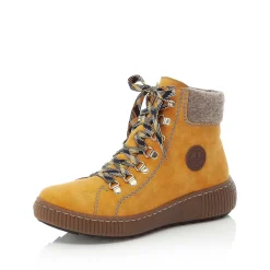 Rieker Women'S Corded Boots Sunflower Yellow