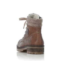 Rieker Women'S Corded Boots, Nut Brown
