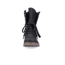 Rieker Women'S Corded Boots Night Black