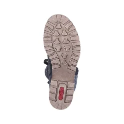 Rieker Women'S Corded Boots Night Black