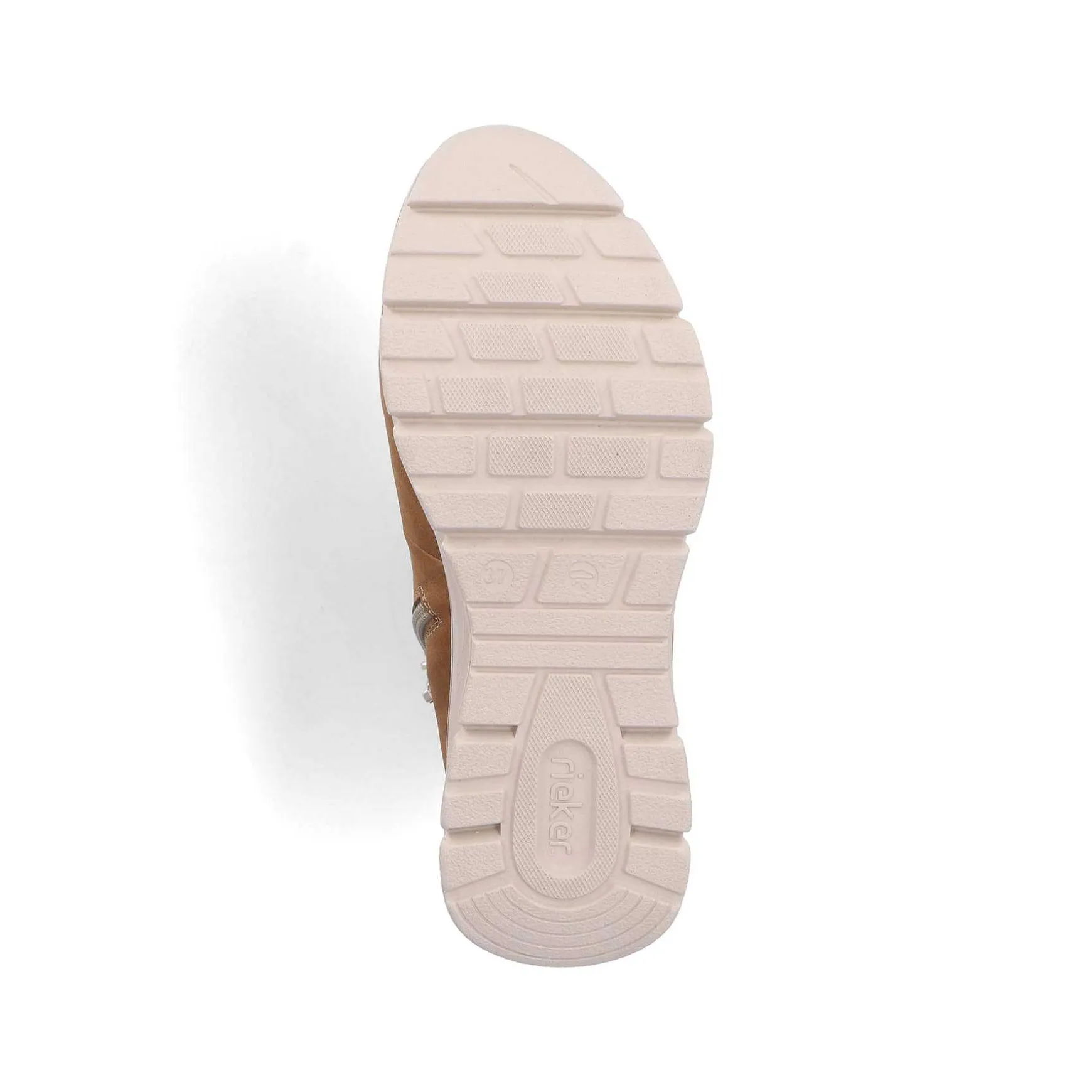 Rieker Women'S Corded Boots Nougat Brown