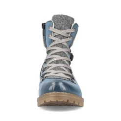 Rieker Women'S Corded Boots, Slate Blue