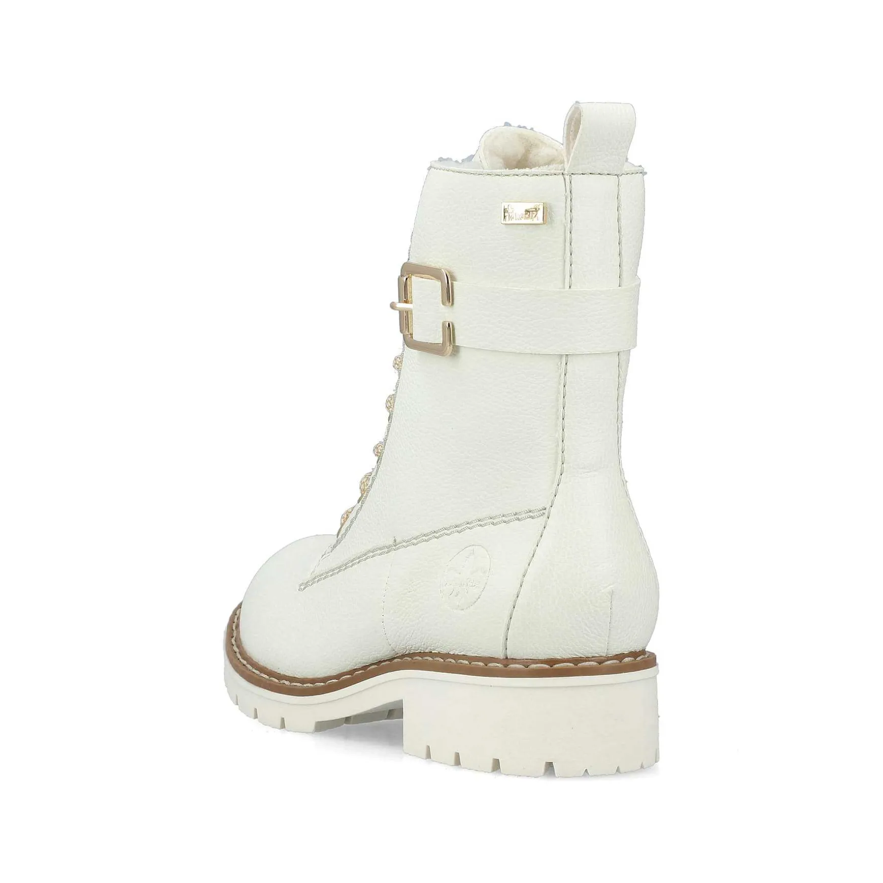 Rieker Women'S Corded Boots Pure White