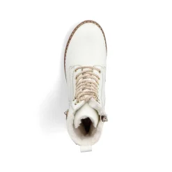 Rieker Women'S Corded Boots Pure White