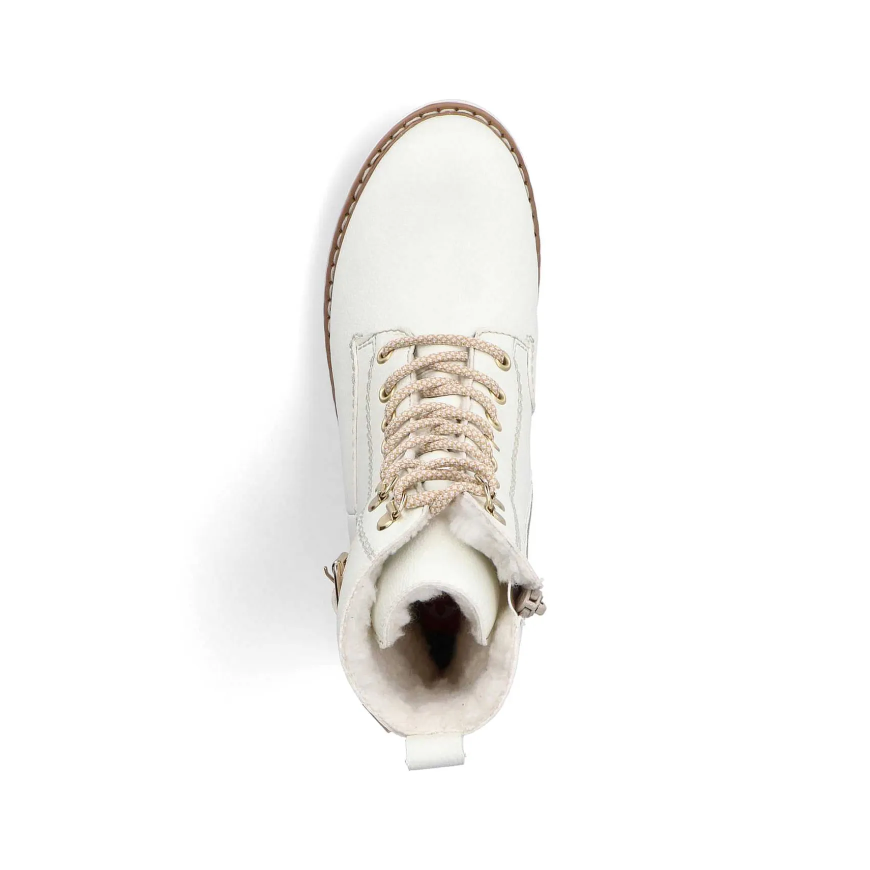 Rieker Women'S Corded Boots Pure White