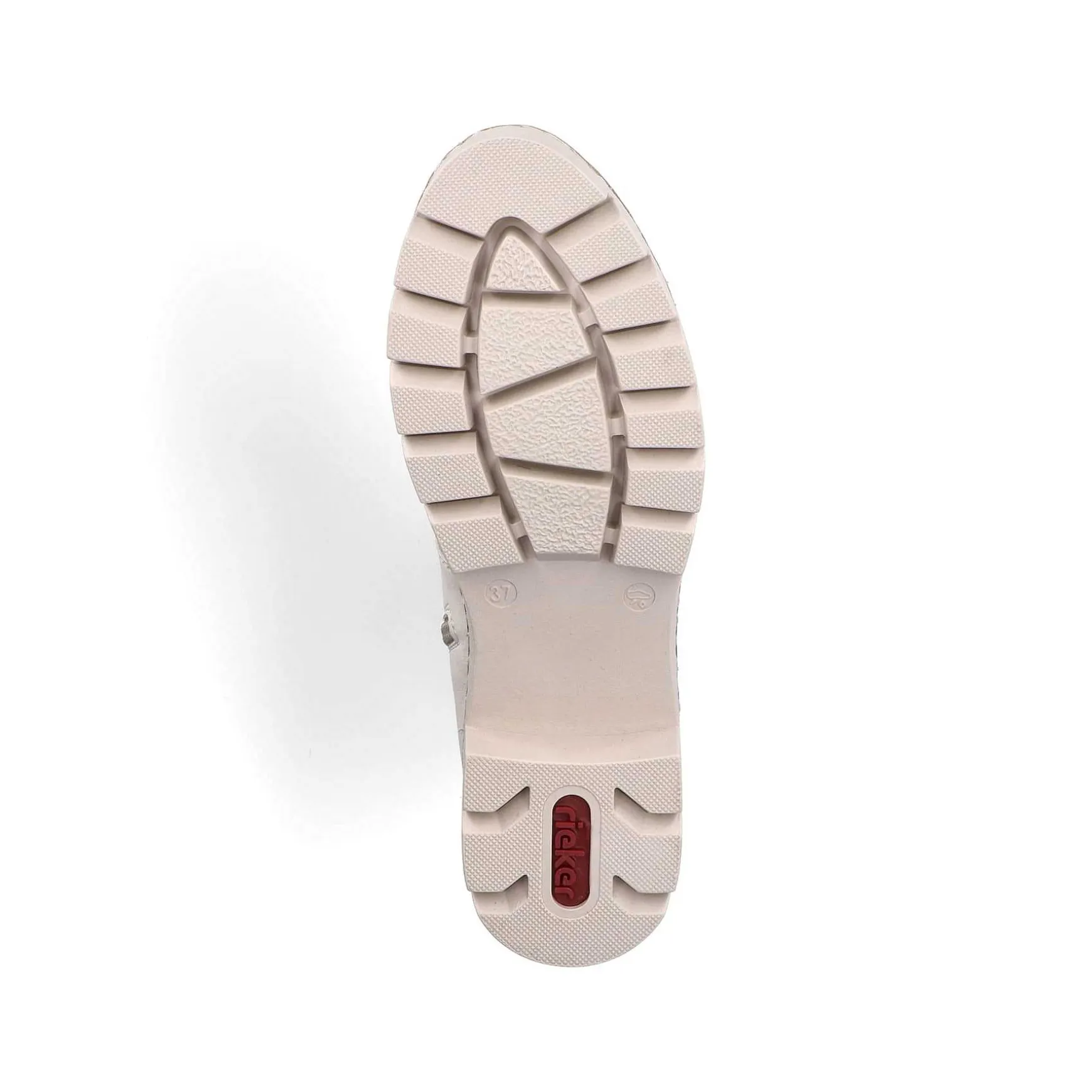 Rieker Women'S Corded Boots Cream Beige