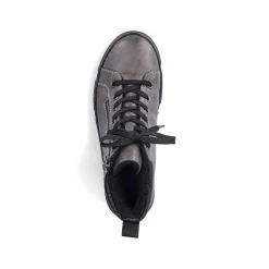 Rieker Women'S Corded Boots Anthracite