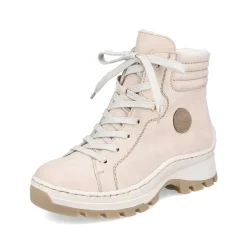 Rieker Women'S Corded Boots Light Beige