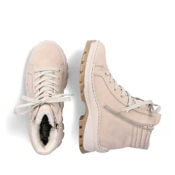 Rieker Women'S Corded Boots Light Beige