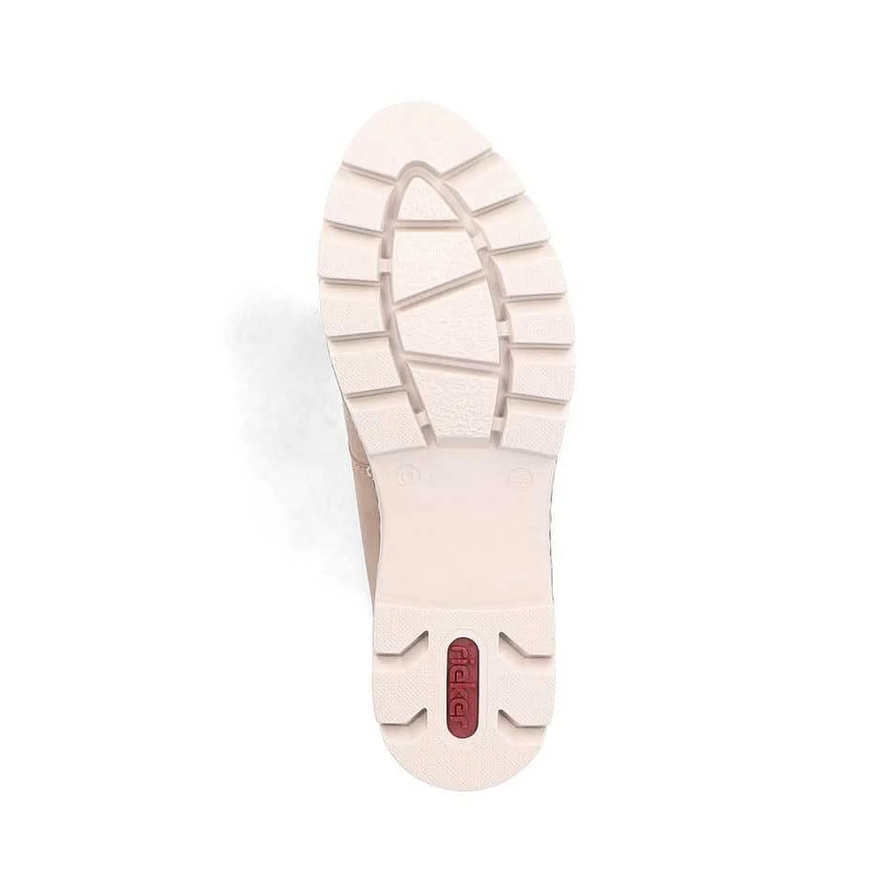 Rieker Women'S Corded Boots Cream Beige