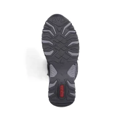 Rieker Women'S Corded Boots Deep Black