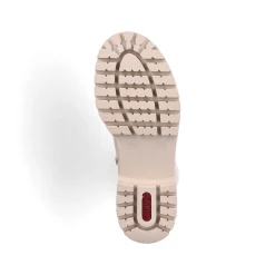 Rieker Women'S Corded Boots Sand Beige