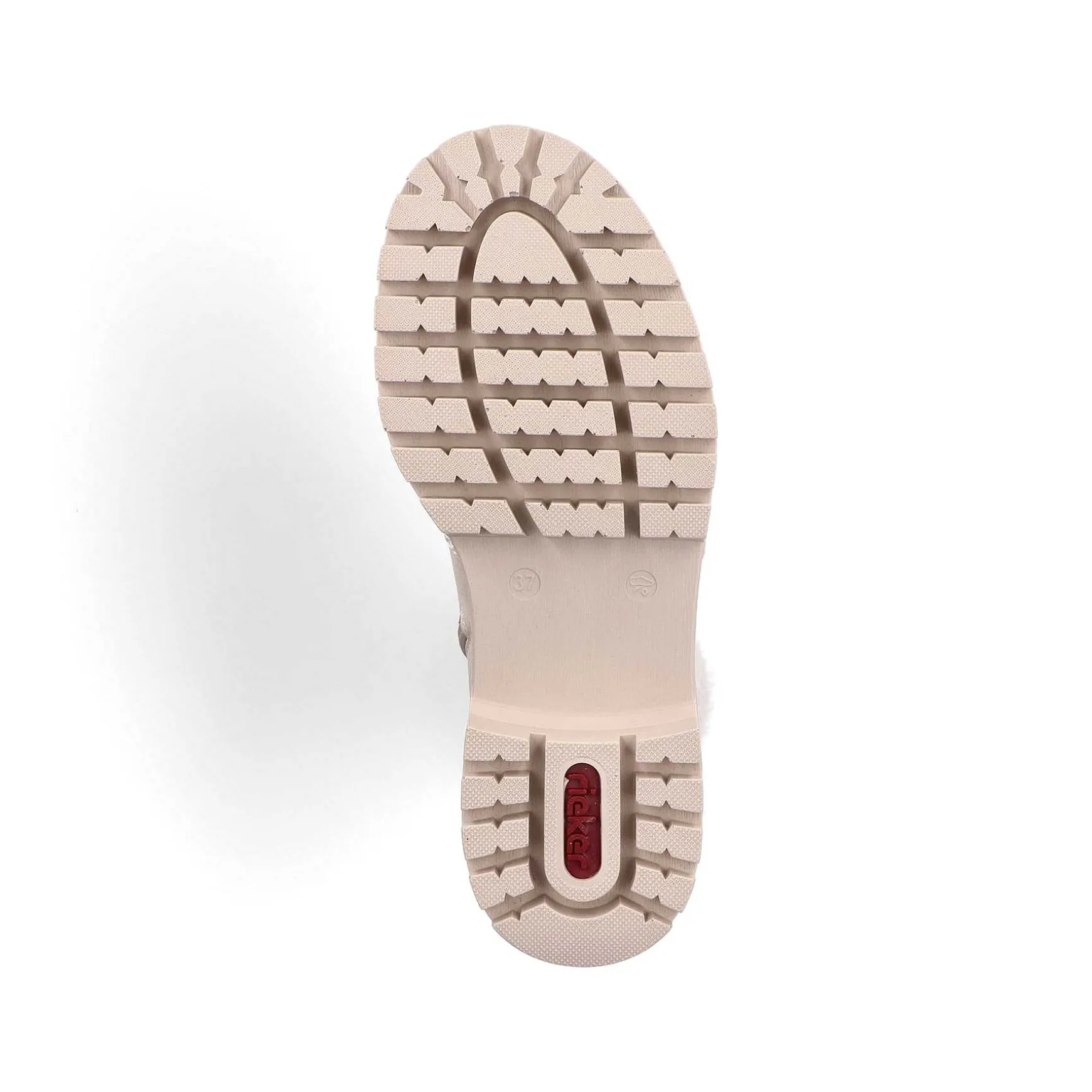 Rieker Women'S Corded Boots Sand Beige