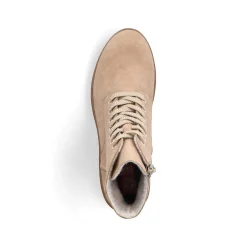Rieker Women'S Corded Boots Brown Beige