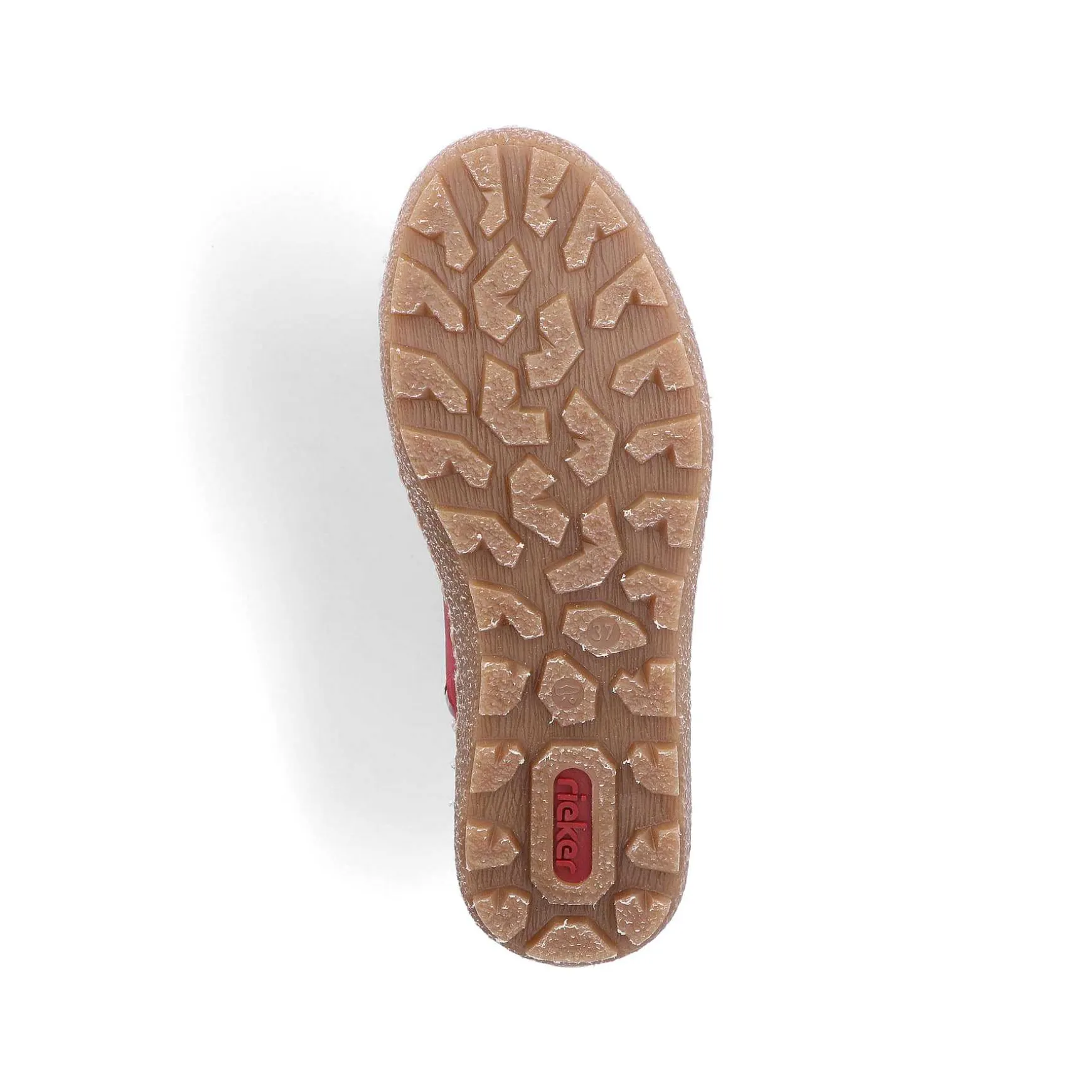 Rieker Women'S Corded Boots Strawberry Red