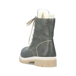Rieker Women'S Corded Boots Khaki Green