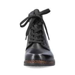 Rieker Women'S Corded Boots Night Black