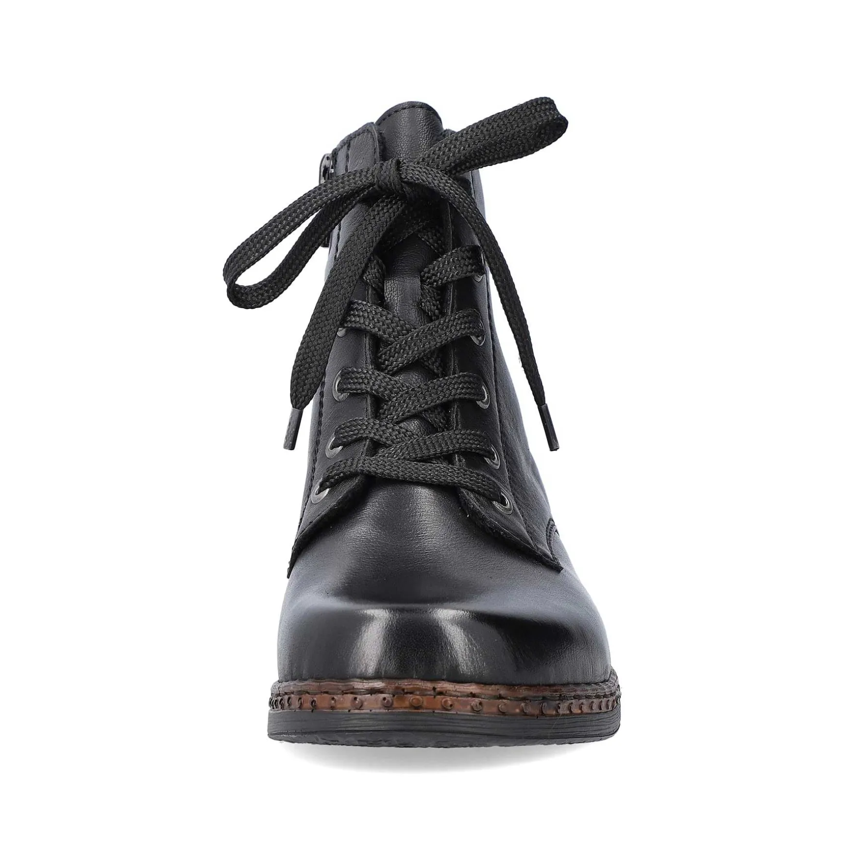 Rieker Women'S Corded Boots Night Black