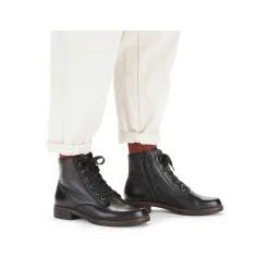 Rieker Women'S Corded Boots Night Black