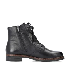 Rieker Women'S Corded Boots Night Black